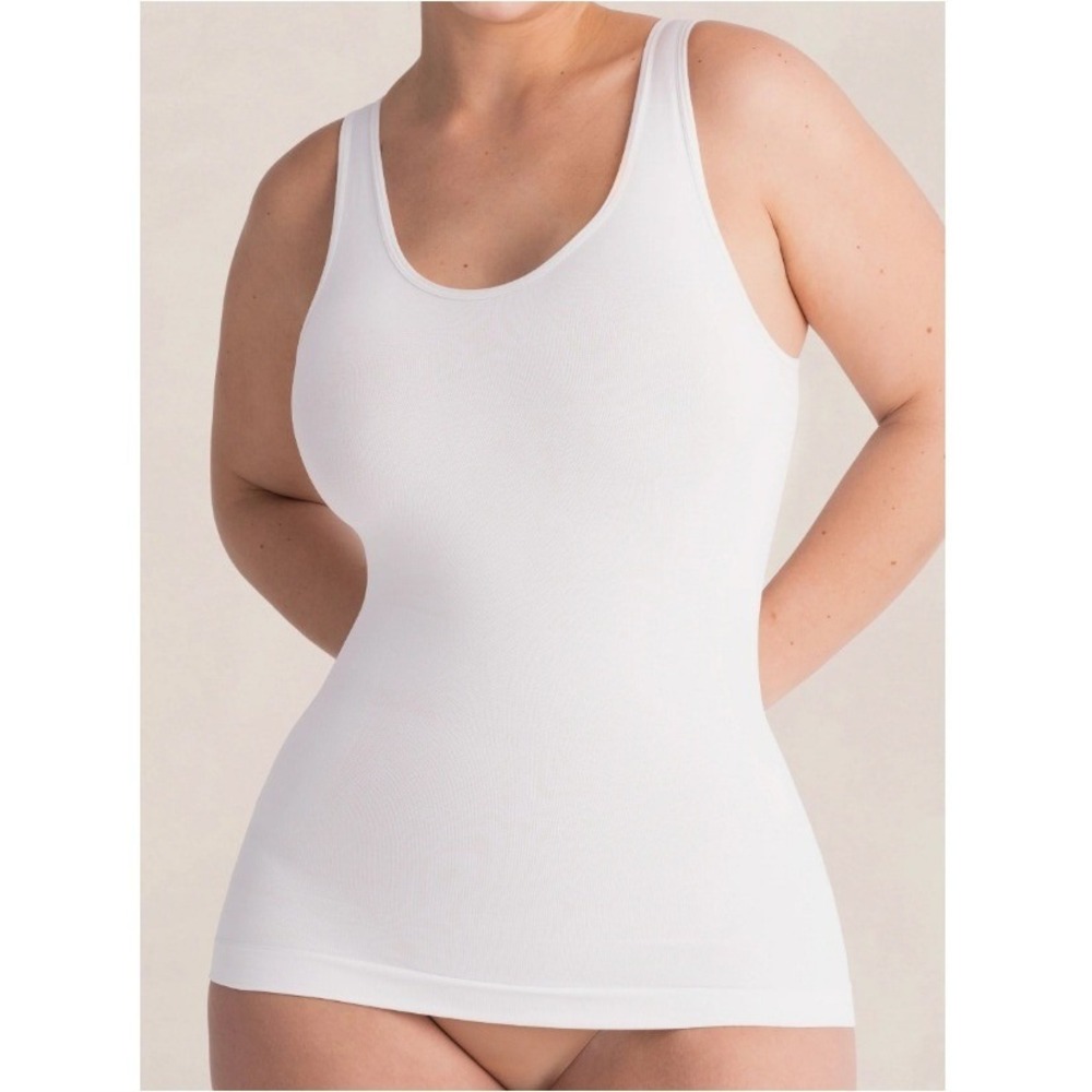 Shapermint Essentials Women's White All Day Every Day Tank Camisole Size 3XL NWT